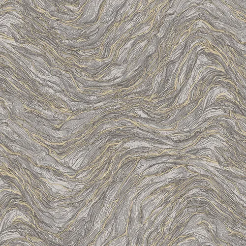 Gray Embossed Wallpaper – Glittering Natural (24104-3)